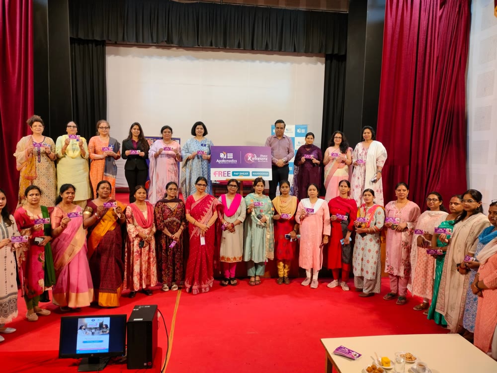Dr. Asna Zehra Naqvi at a women's health awareness event in Lucknow